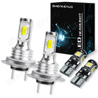 Fits VW Touran 2003-2010 LED Headlight Replace High Low Beam Side Light Bulb Kit