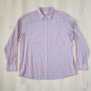 Faherty Shirt XXL Lightweight Breathable Summer Casual Minimalist Linen Blend - Picture 1 of 7