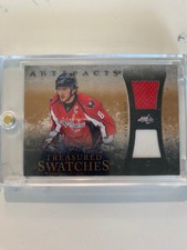 🔥ALEX OVECHKIN 2010/11 ARTIFACTS TREASURED SWATCHES DUAL JERSEY #/150 SP CAPS