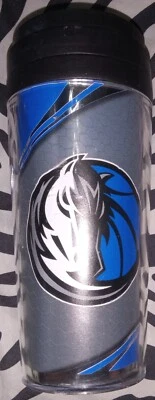 NBA Dallas Mavericks 14 Oz Vaso Viaje Taza Café BPA Libre Lavado a Mano Solo Foto 1 de 4