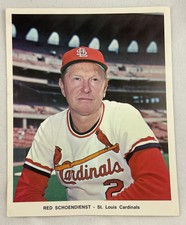 1972 St. Louis Cardinals Picture Pack 7x9 Color Photo-Red Schoendienst