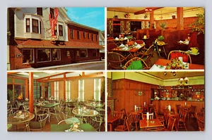 Postcard Maine Bar Harbor ME Testa's Hotel Restaurant 1960s Chrome Advertising - Picture 1 of 2