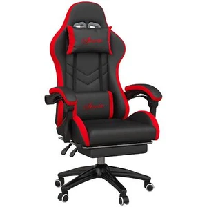 DecHome Sedia da Gaming Regolabile e Reclinabile Nero/Rosso BKA750F - Foto 1 di 4