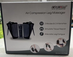 CINCOM Leg Massager for Circulation Air Compression Calf Wraps w/2 Modes CM-010A - Picture 1 of 2