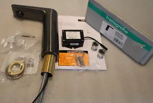Hansgrohe 31101341 - Metris S BBC Electronic Faucet - Brushed Black Chrome - Picture 1 of 7