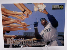 1997 COLLECTOR'S CHOICE BIG SHOTS # 1 OF 19 KEN GRIFFEY JR MINT (SP)