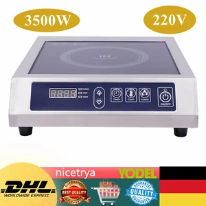 Induktionskochplatte 220V 3500W Induktion Kochfeld Kochplatte Einzel Herdplatte - Bild 1 von 20