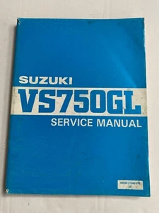 Original Suzuki VS750GL 1990 Werkstatt Scheckheft Buch 99500-37040-01E - Bild 1 von 4