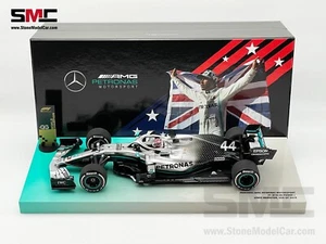 Mercedes F1 W10 #44 Lewis Hamilton USA GP 2019 6x World Champion 1:18 MINICHAMPS - Picture 1 of 10