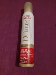 Wella deluxe Definiton & Protection Mousse 200ml - Picture 1 of 2