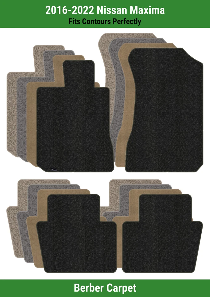 Передние и задние коврики Lloyd Berber для Nissan Maxima 2016-2022 годов выпуска  - Изображение 1 из 4