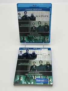 The Matrix / Matrix Reloaded / Matrix Revolution Blu-ray, 2013, 3-Disc Set Keanu - Picture 1 of 4