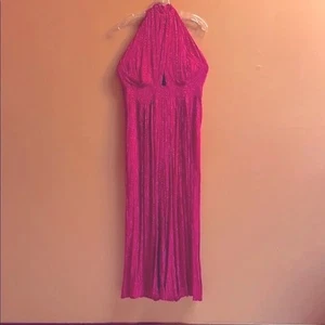 Free People Jumpsuit Kissing Sunlight Gr. M bedruckt Neckholder Style Top weites Bein - Bild 1 von 8