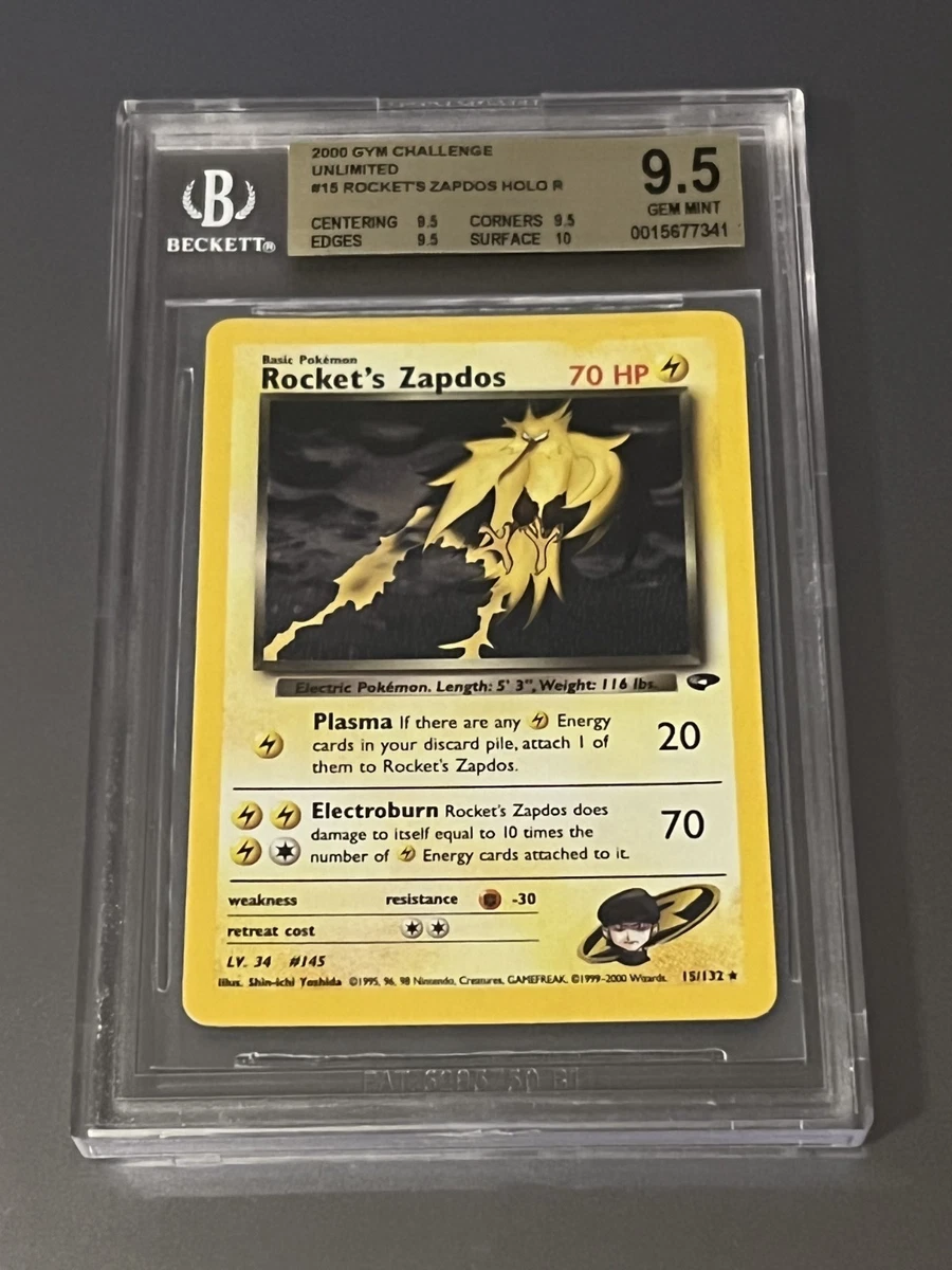Pokémon TCG Beckett Grading Services (BGS) 9.5 Graded Holo Rare