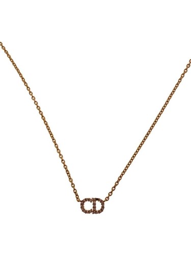 Collana Christian Dior Claire Dirinu Top donna colore pietra GLD con