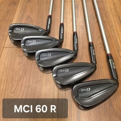 PING G710 Iron Set 5pcs 6-W MCI 60 Flex Regular Red Lie Left-Handed - Image 1 of 4