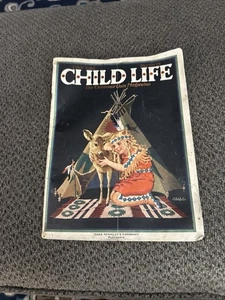 Vintage Kinderleben Zeitschrift Juli 1928 Band 7 Nr. 7 The Magic Poppers ohne Etikett - Bild 1 von 6