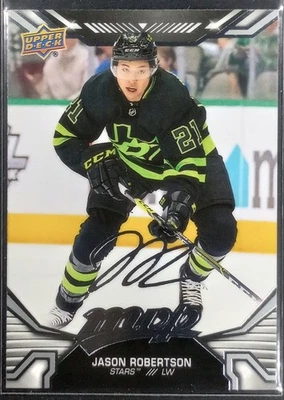 2022-23 Upper Deck MVP Jason Robertson #50 Silver Script - Image 1 of 3