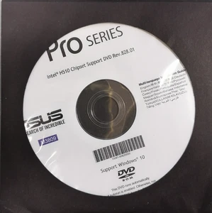 Pro Series Intel H510 Chipset Support DVD Rev.828.01 Installation Media - Picture 1 of 1