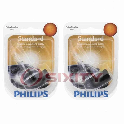 2 bombillas de respaldo Philips para Chrysler TC Maserati 1989-1991 vv Foto 1 de 4