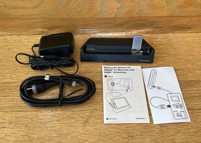 Motorola Multimedia Charging Dock Station for DROID X/X2 spn5612a w/ HDMI Cable - Image 1 of 4