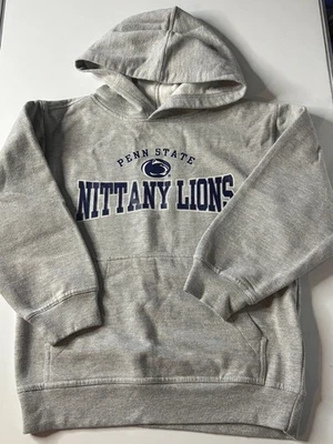 Винтажная молодежная толстовка с капюшоном 1990-е Penn State Nittany Lions Collegiate S/8 - Изображение 1 из 3