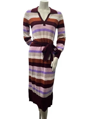 Charter Club Cashmere Sweater Dress Womens Size  Small Petite PS Multicolor  New - Image 1 of 4