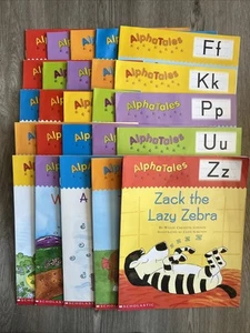AlphaTales Series: A Set of 25 Irresistible Animal Storybooks B -Z, Missing A - Picture 1 of 1