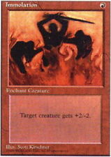 MTG Immolation, Light Play, English Alternate Fourth Edition 4th