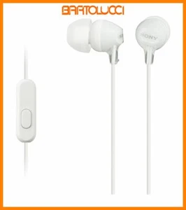 SONY MDREX15APW CUFFIA AURIC.IN-EAR 8-22000HZ 100DB 16OHM C/MIC.WH - Foto 1 di 2