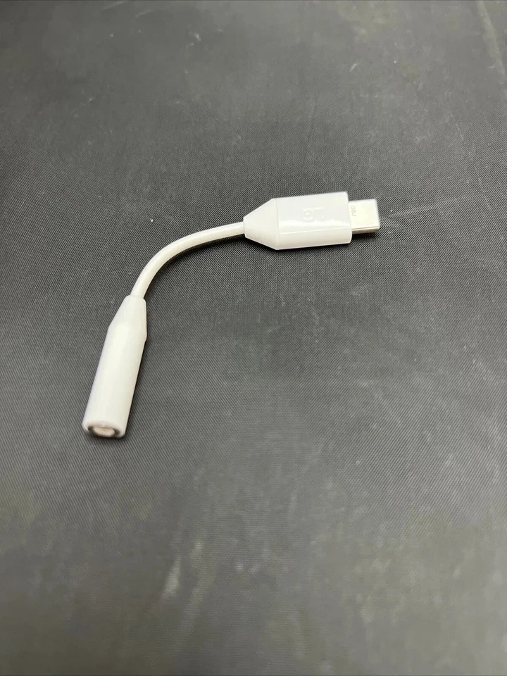 ⚡OEM LG USB-C to AUX 3.5mm Headphone Audio Adapter LG G6 G7 G8 G8X V20 V40 - Image 1 of 4