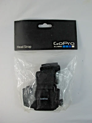 GoPro Official Head Strap Sealed NIP Elastic Band Black One Size Fits All GHDS30 - Image 1 of 4