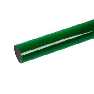 Green Perspex Tinted Acrylic Round Rod / Solid PMMA Bar Transparent Colour 500mm - Picture 1 of 4