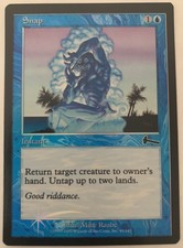 ** 1 x SNAP (Foil) ** - MTG Urza's Legacy - NM+ Stunning!! See Pics 🔥🔥