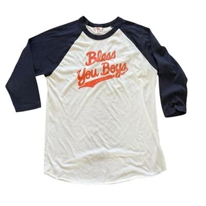 Detroit Tigers Bless You Boys Baseball Tee Medium Mitten State - Picture 1 of 5