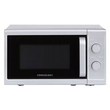 Cookology CMAFS20LSL 20L Silver Microwave, 800W Freestanding