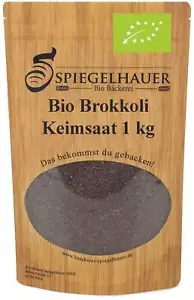 Bio Brokkoli Samen 1 kg Sprossenbrokkoli Saatgut keimen Sprossen Mircogreens - Bild 1 von 5