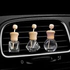 Transparent Empty Glass Container Aromatherapy Glass Bottle  Car