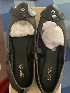 Michael Kors Brown Logo Pumps UK Size 5 Brand New In Box Fast Delivery - Picture 1 of 5