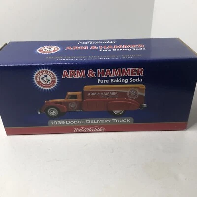 Ertl Arm & Hammer Baking Soda 1939 Dodge Delivery Truck Diecast Coin Bank 1:25 - Image 1 of 4