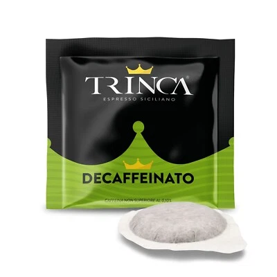 100 Caffè Trinca Filtrocarta ESE 44 Decaffeinato Dek Dec gratis
