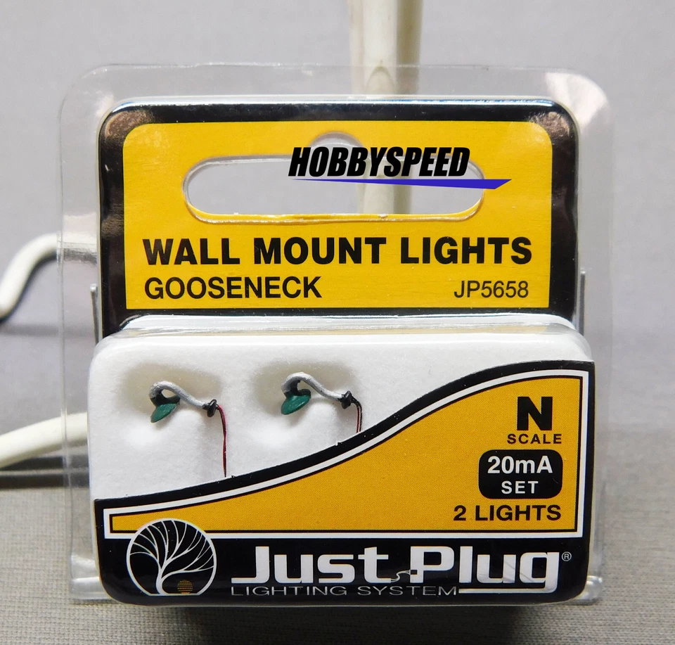 LUZES DE MONTAGEM NA PAREDE WOODLAND CENICS ESCALA N PESCOÇO DE GANSO cena paisagem WDS5658 NOVAS - Imagem 1 de 2