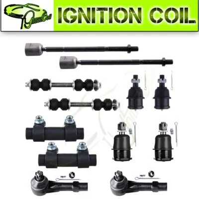 Piezas de dirección delantera y extremo de barra de amarre 12 piezas nuevas para Dodge Dakota 1991-1996 Foto 1 de 4