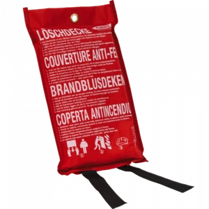 2 x Fire Blanket - 1m x 1m Conforms to DIN EN 1869:2001 - Picture 1 of 1
