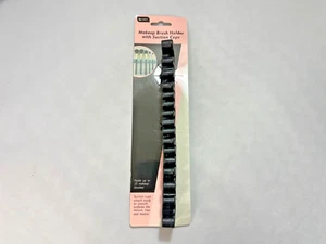 Makeup Brush Holder with Suction Cups Black Holds Up To 15 Makeup Brushes - Picture 1 of 6