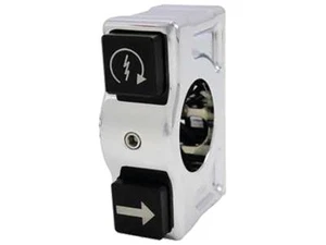 Joker Machine Moto Motorcycle J-Tech 2 Button Switch Housing Right Side Chrome - Picture 1 of 1