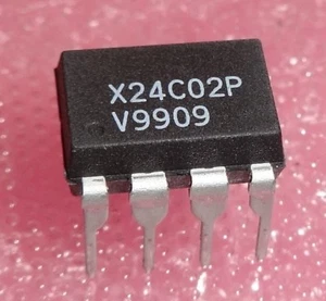 X24C02P ... Serial E2PROM ... DIP - Picture 1 of 1