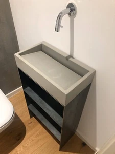 Betonwaschbecken,Betonwaschtisch,Waschbecken aus Beton,Betonmöbel, - Bild 1 von 1
