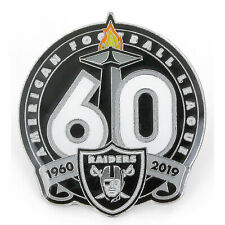 Las Vegas RAIDERS 60th Anniversary American Football League /NFL Official PIN