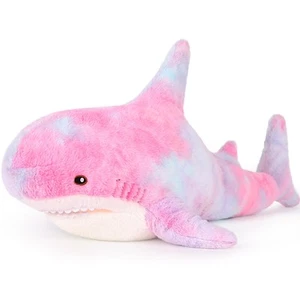 Giant Shark Stuffed Animal, Chubby Shark Pillow Baby Shark Plush Toy Shark To... - Picture 1 of 6